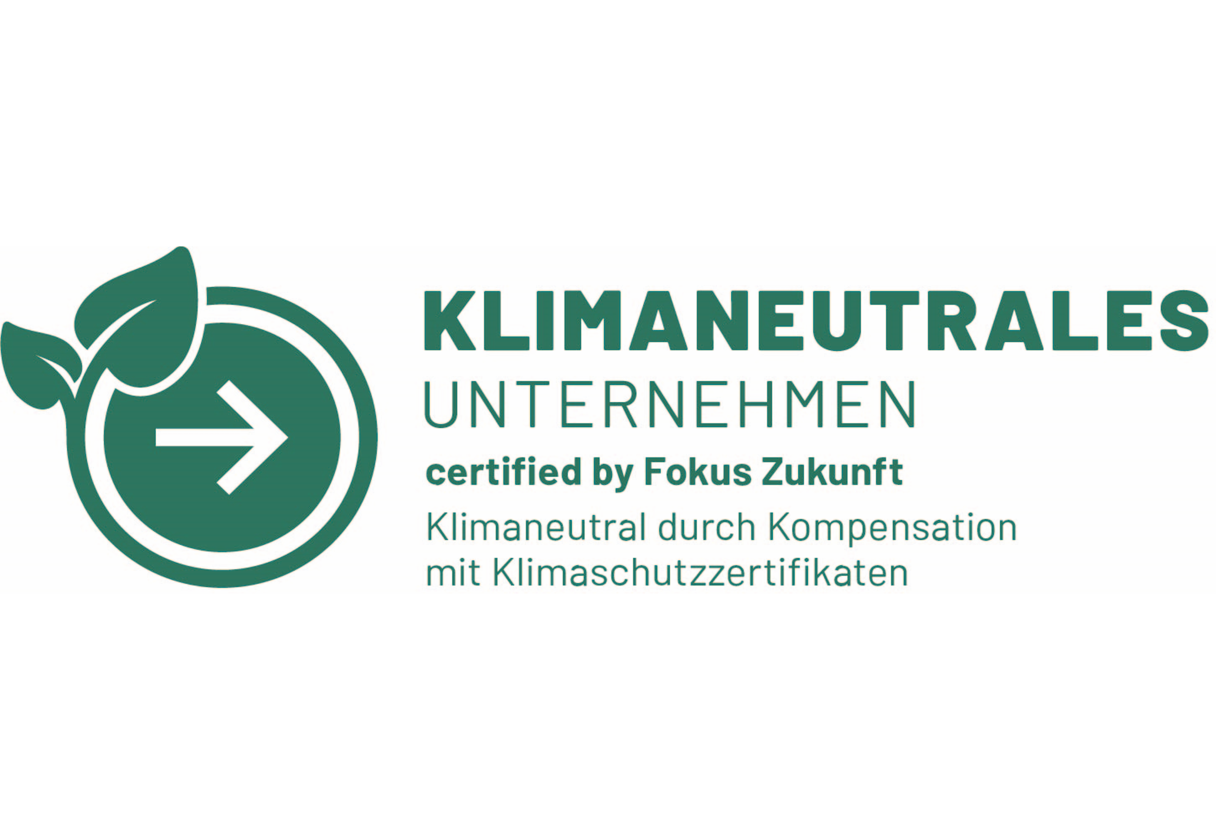 Klimeneutralität Logo